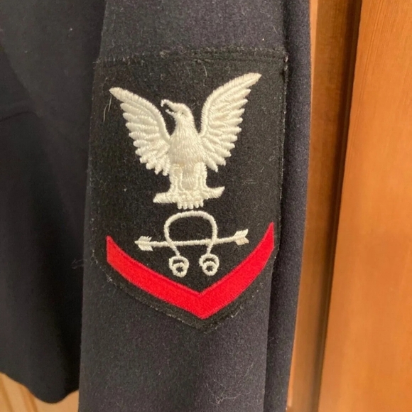 US Navy Radioman Enlisted Blues Uniform Jumper "Cracker Jacks" - Picture 4 of 4